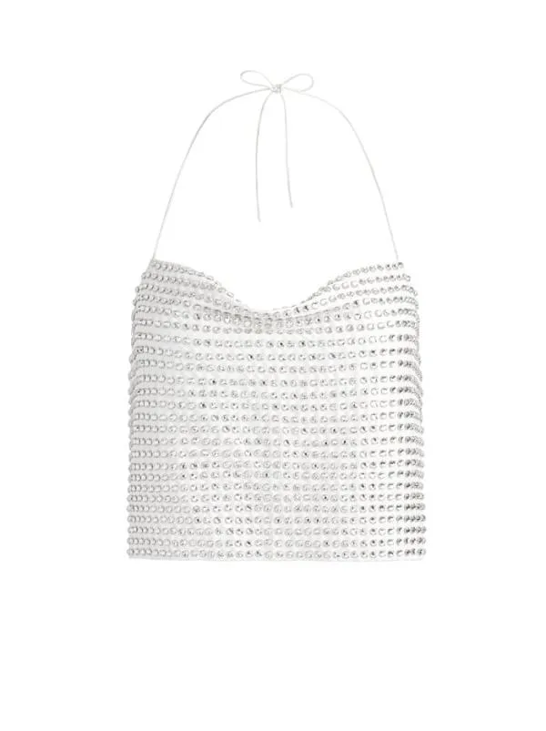 Matching Sets Women Alice Olivia GRAZI EMBELLISHED TIE BACK CROP TOP RILEY EMBELLISHED MINI SKIRT Matching Sets Women Alice Olivia GRAZI EMBELLISHED TIE BACK CROP TOP RILEY EMBELLISHED MINI SKIRT