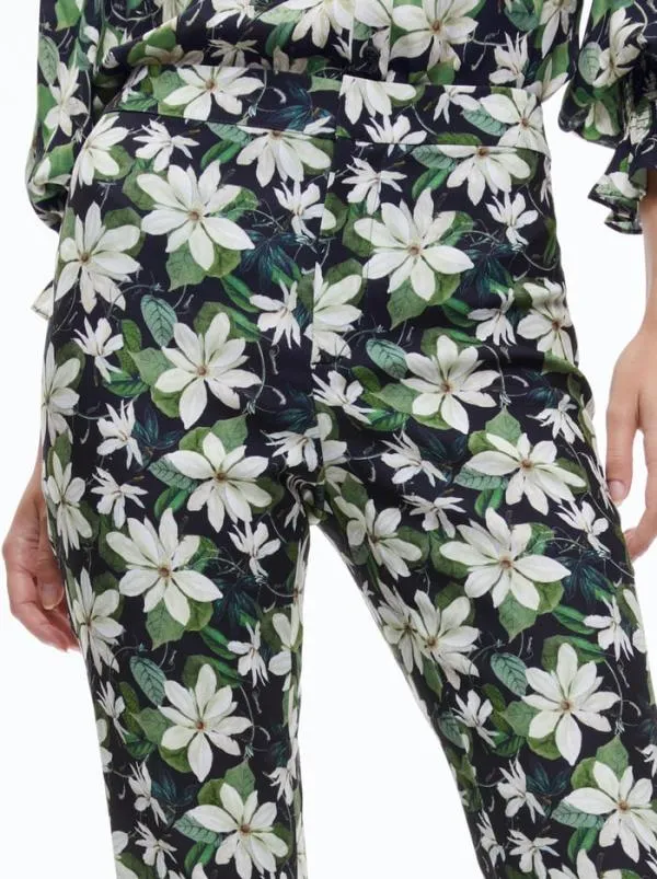 Matching Sets Women Alice Olivia JULIUS COLLARED BLOUSE OLIVIA BOOTCUT PANT