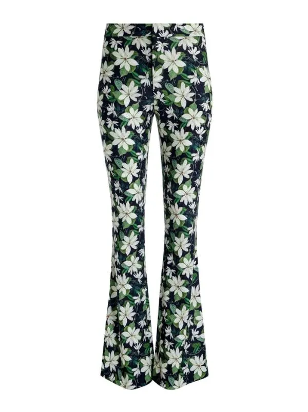 Matching Sets Women Alice Olivia JULIUS COLLARED BLOUSE OLIVIA BOOTCUT PANT