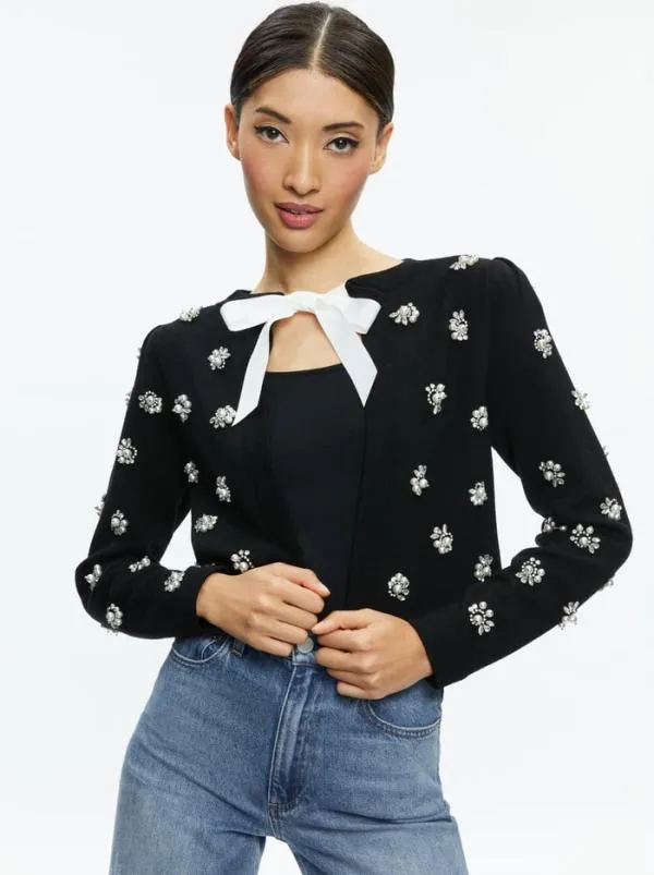 Matching Sets Women Alice Olivia TRINA EMBELLISHED CROPPED CARDIGAN AMITY EMBELLISHED CROPPED TANK Matching Sets Women Alice Olivia TRINA EMBELLISHED CROPPED CARDIGAN AMITY EMBELLISHED CROPPED TANK