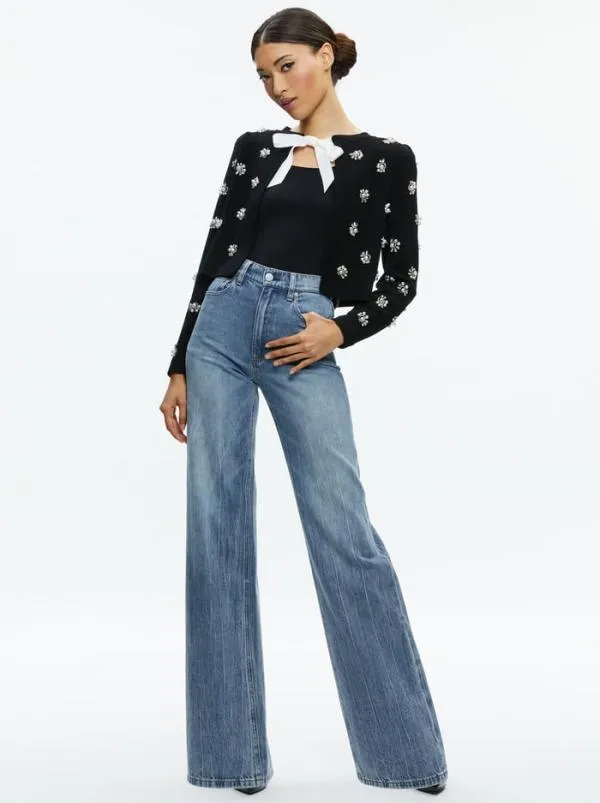 Matching Sets Women Alice Olivia TRINA EMBELLISHED CROPPED CARDIGAN AMITY EMBELLISHED CROPPED TANK Matching Sets Women Alice Olivia TRINA EMBELLISHED CROPPED CARDIGAN AMITY EMBELLISHED CROPPED TANK