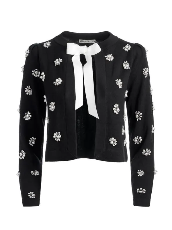 Matching Sets Women Alice Olivia TRINA EMBELLISHED CROPPED CARDIGAN AMITY EMBELLISHED CROPPED TANK Matching Sets Women Alice Olivia TRINA EMBELLISHED CROPPED CARDIGAN AMITY EMBELLISHED CROPPED TANK