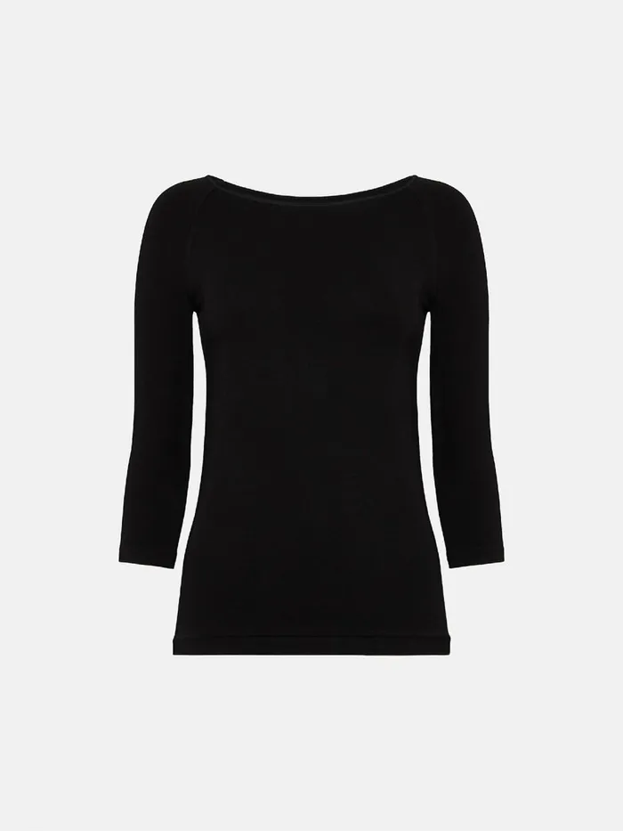 Melbourne Pullover Black Women Wolford Longsleeve Shirts