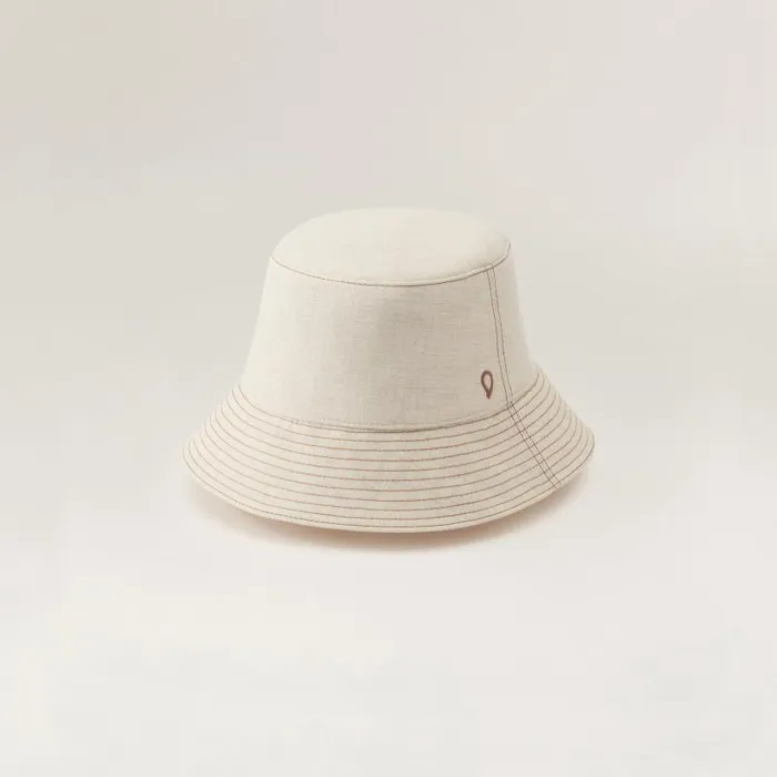 MenHats Bucket Helen Kaminski Sainz Natural