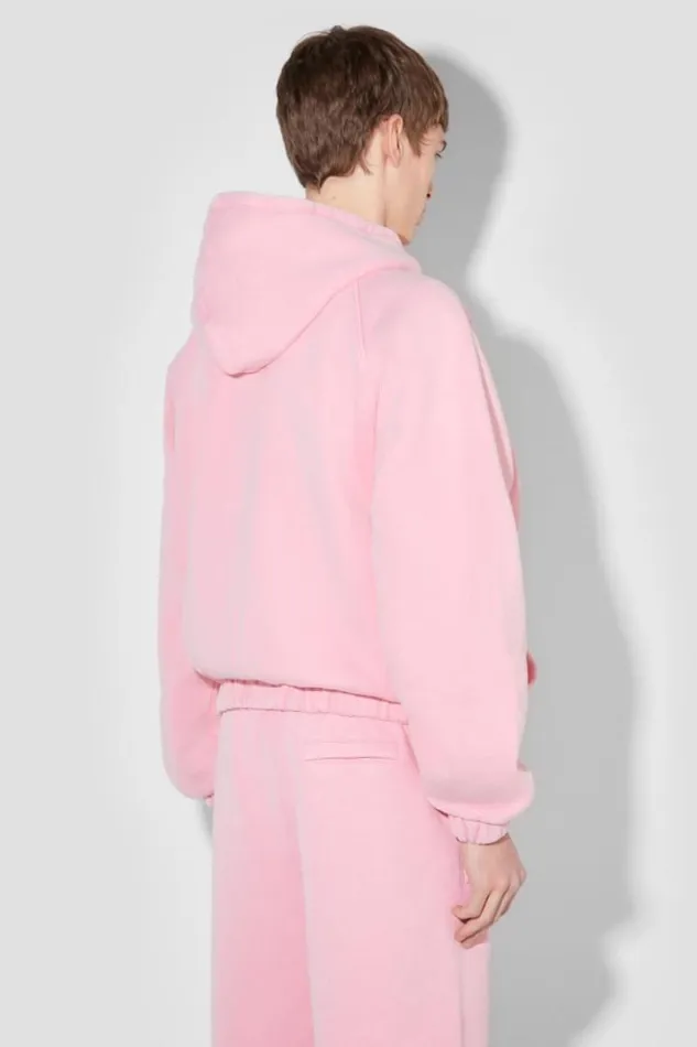 Men Hoodies and Sweats MISBHV Community Zipped Hoodie Vintage Pink