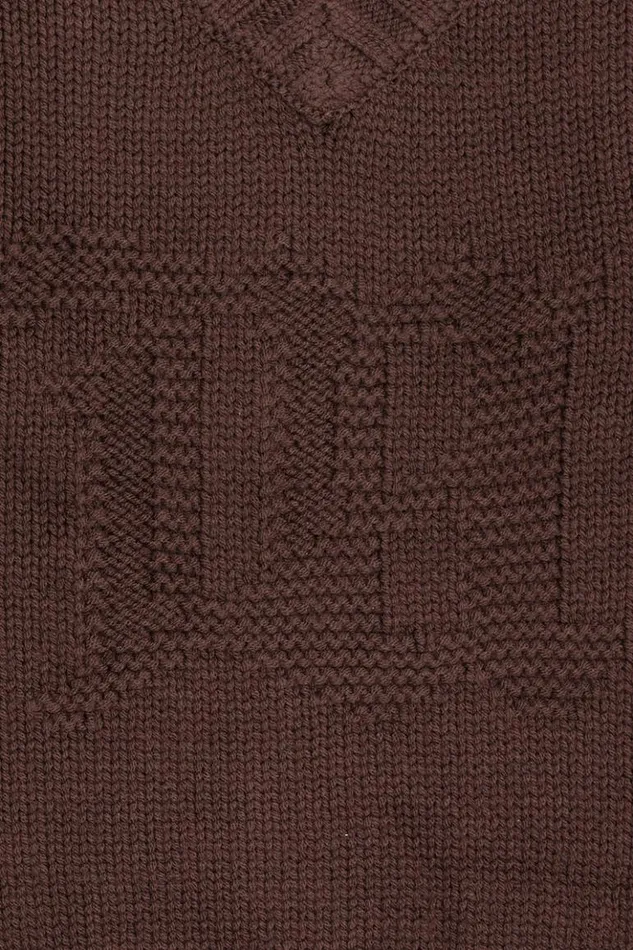 Men Knitwear MISBHV Distressed Knit Brown