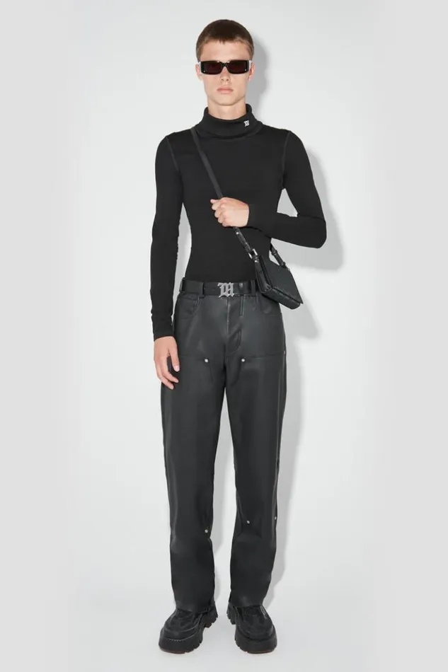 Men Knitwear MISBHV M Seamless Turtleneck Black