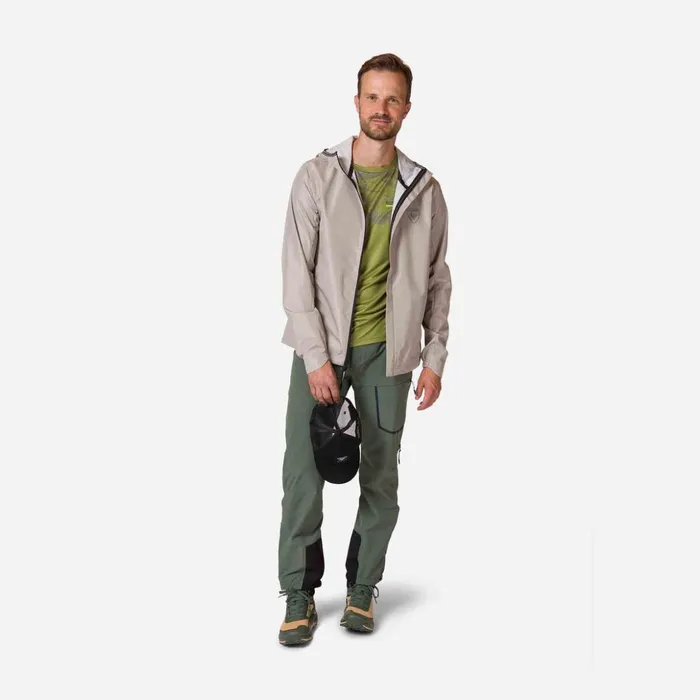 Men Men039s Active Rain Jacket Birch Rossignol Softshell and Lightweight Jackets