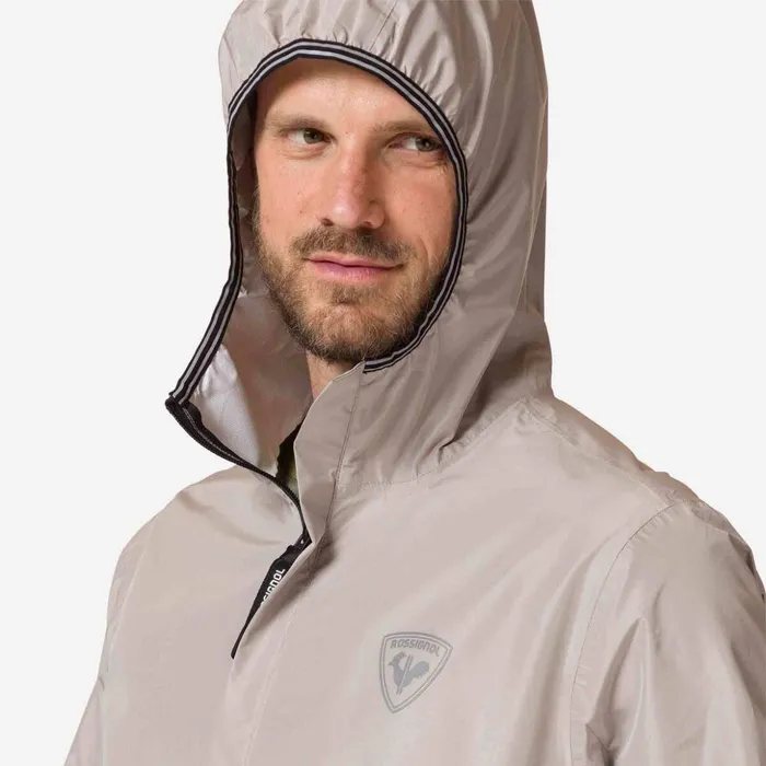 Men Men039s Active Rain Jacket Birch Rossignol Softshell and Lightweight Jackets