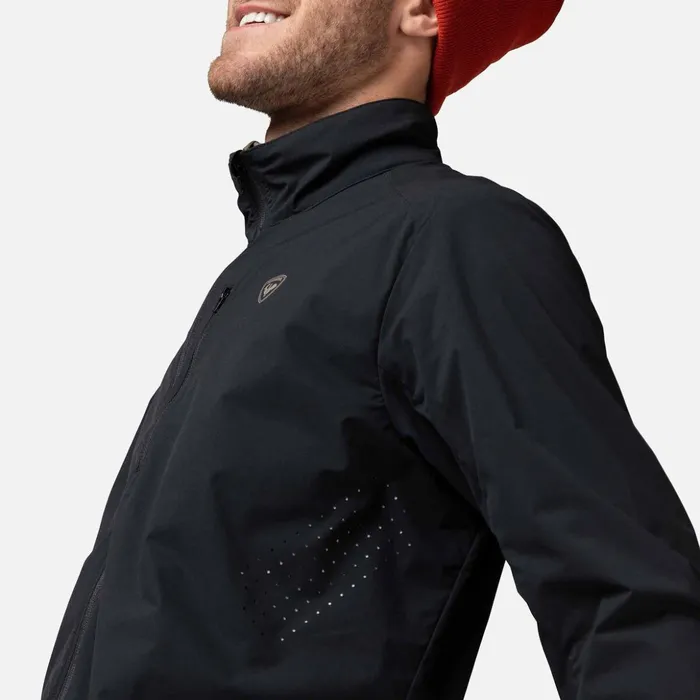 Men Men039s Active Versatile XC Ski Jacket Black200 Rossignol Softshell and Lightweight Jackets