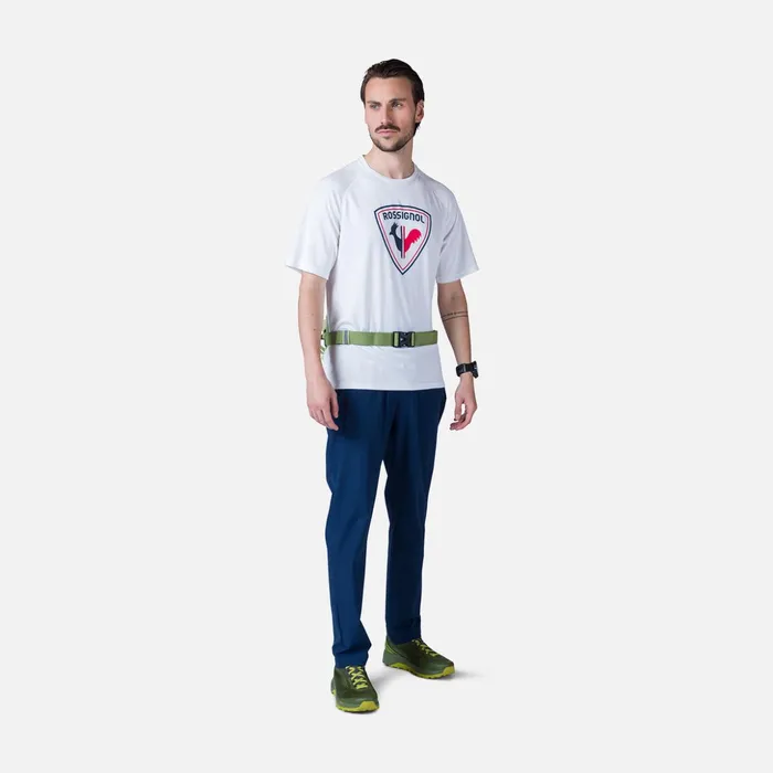 Men Men039s Big Print Hiking Tee White100 Rossignol Polos and Tees