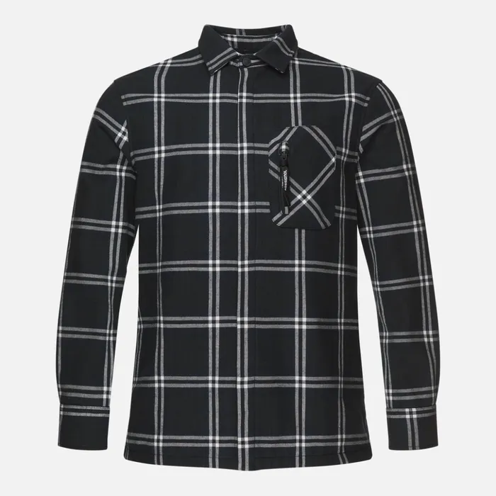 Men Men039s Flannel Shirt Black200 Rossignol Sweatshirts and Pullovers