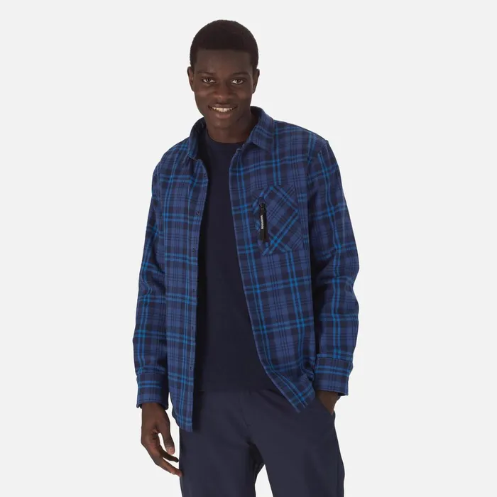 Men Men039s Flannel Shirt Darknavy715 Rossignol Sweatshirts and Pullovers