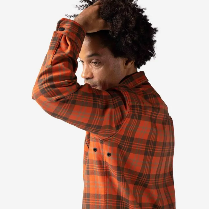 Men Men039s Flannel Shirt Tan Rossignol Polos and Tees Men Men039s Flannel Shirt Tan Rossignol Polos and Tees