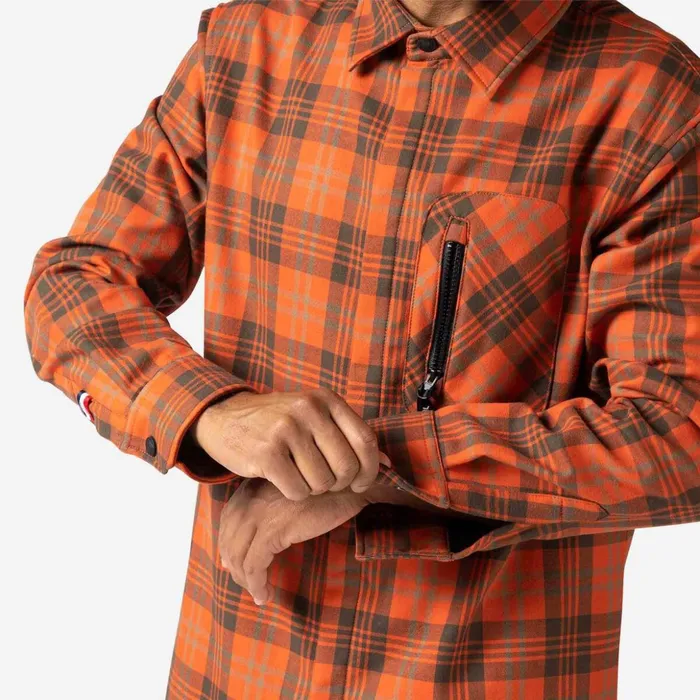 Men Men039s Flannel Shirt Tan Rossignol Polos and Tees Men Men039s Flannel Shirt Tan Rossignol Polos and Tees