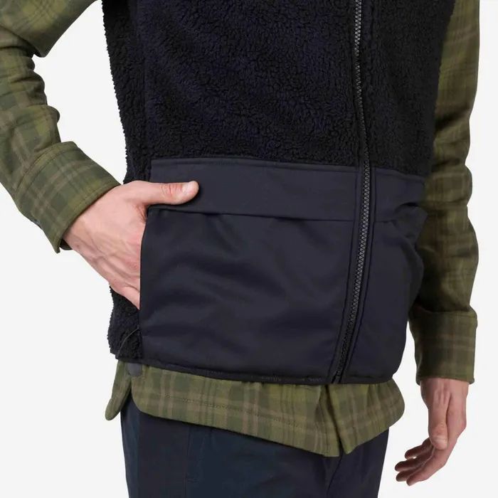 Men Men039s Fleece Vest Black200 Rossignol Sweatshirts and Pullovers