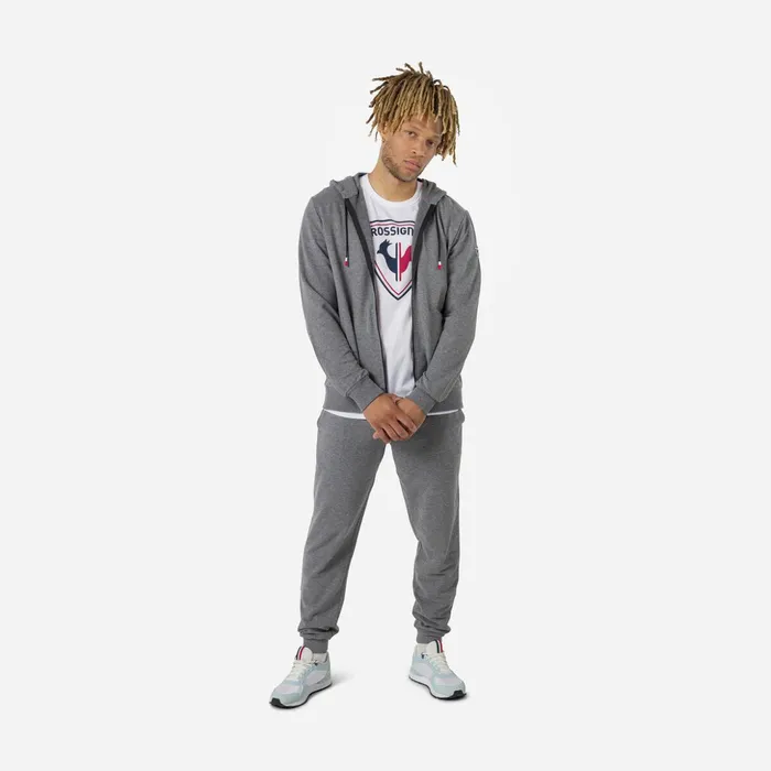 Men Men039s Fullzip Hooded Logo Cotton Sweatshirt Heathergrey280 Rossignol Sweatshirts and Pullovers Men Men039s Fullzip Hooded Logo Cotton Sweatshirt Heathergrey280 Rossignol Sweatshirts and Pullovers