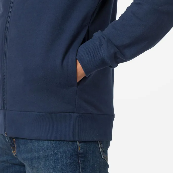 Men Men039s Fullzip Hooded Logo Fleece Sweatshirt Darknavy715 Rossignol Sweatshirts and Pullovers
