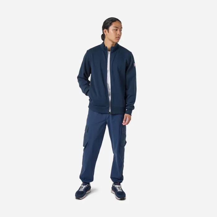 Men Men039s Fullzip Logo Fleece Sweatshirt Darknavy715 Rossignol Sweatshirts and Pullovers