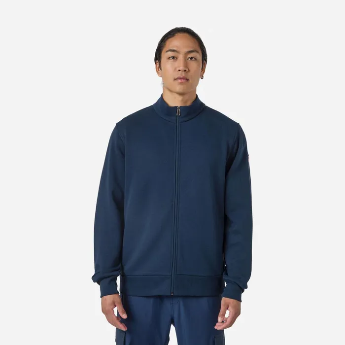 Men Men039s Fullzip Logo Fleece Sweatshirt Darknavy715 Rossignol Sweatshirts and Pullovers
