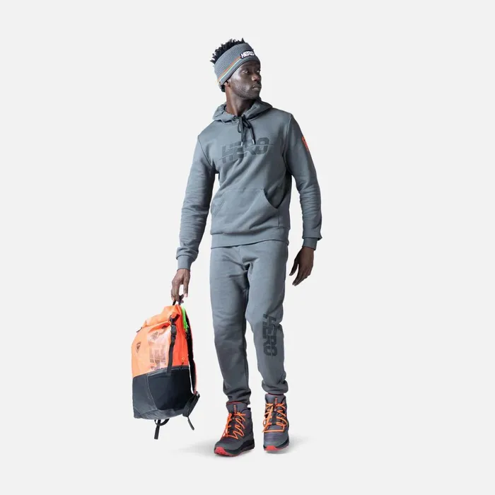 Men Men039s Hero Hooded Sweatshirt Onyxgrey Rossignol Sweatshirts and Pullovers