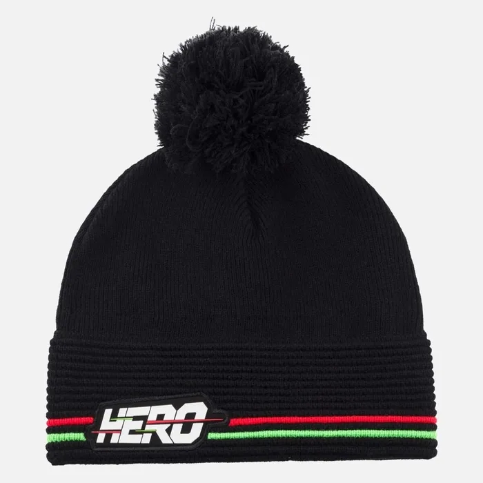 Men Men039s Hero Pompom Beanie Black200 Rossignol Beanies and Headwear