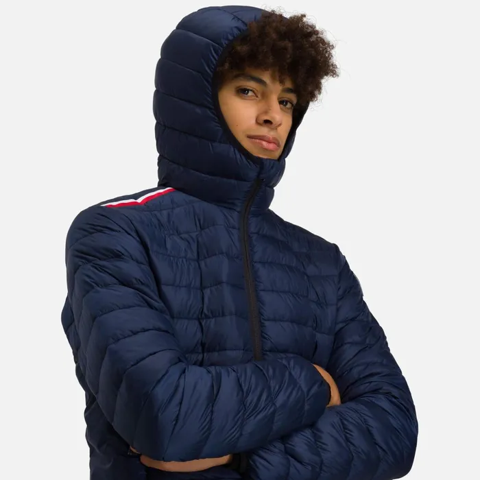 Men Men039s Hooded Insulated Jacket 100GR Darknavy715 Rossignol Softshell and Lightweight Jackets