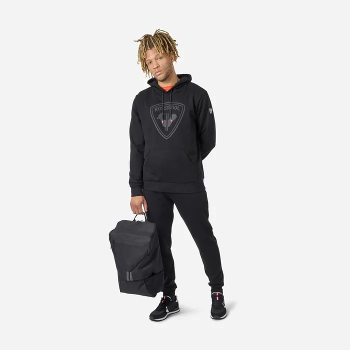 Men Men039s Hooded Logo Cotton Sweatshirt Black200 Rossignol Sweatshirts and Pullovers