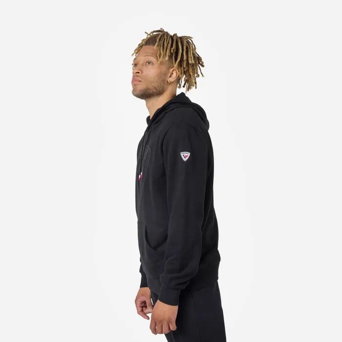 Men Men039s Hooded Logo Cotton Sweatshirt Black200 Rossignol Sweatshirts and Pullovers