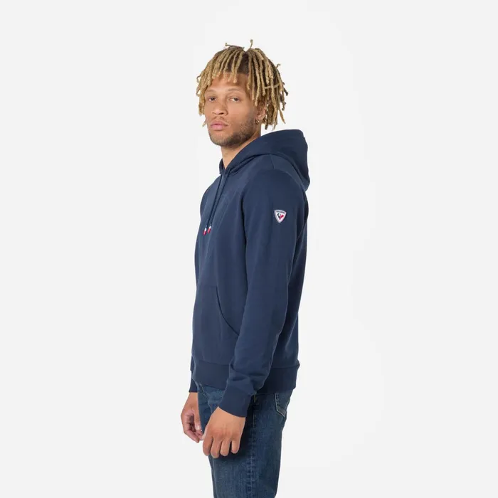 Men Men039s Hooded Logo Cotton Sweatshirt Darknavy715 Rossignol Sweatshirts and Pullovers