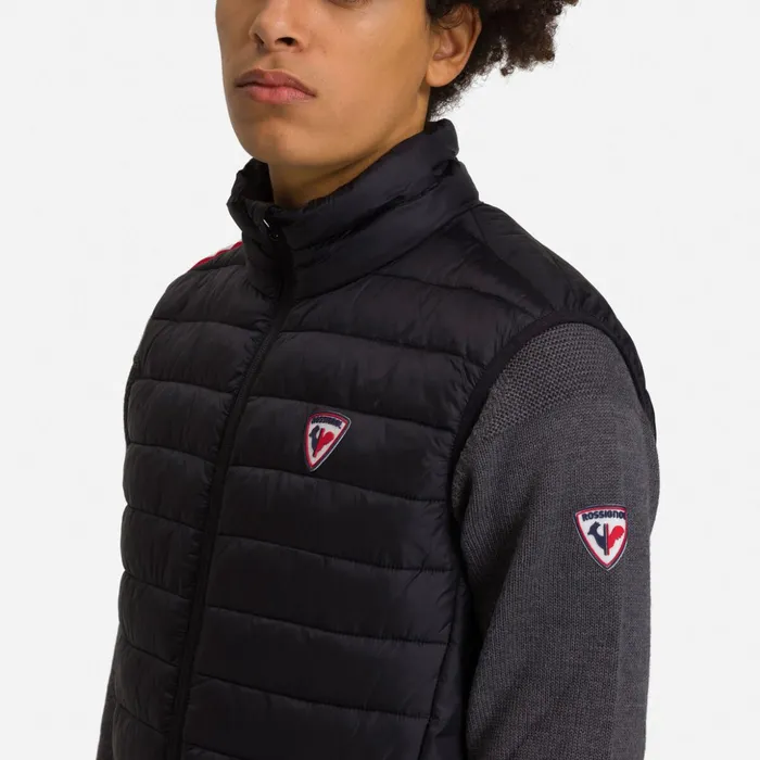 Men Men039s Insulated Vest 100GR Black200 Rossignol Softshell and Lightweight Jackets
