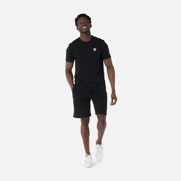 Men Men039s Logo Cotton Shorts Black200 Rossignol Pants