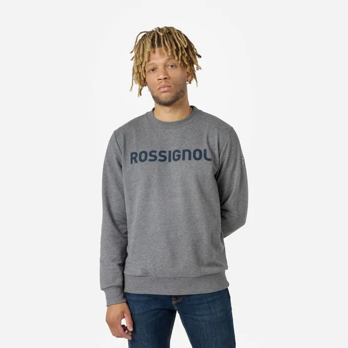 Men Men039s Logo Cotton Sweatshirt Round Neck Heathergrey280 Rossignol Sweatshirts and Pullovers Men Men039s Logo Cotton Sweatshirt Round Neck Heathergrey280 Rossignol Sweatshirts and Pullovers