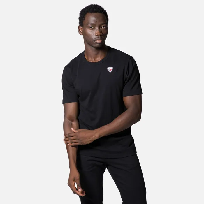 Men Men039s Logo Plain Tee Black200 Rossignol Polos and Tees