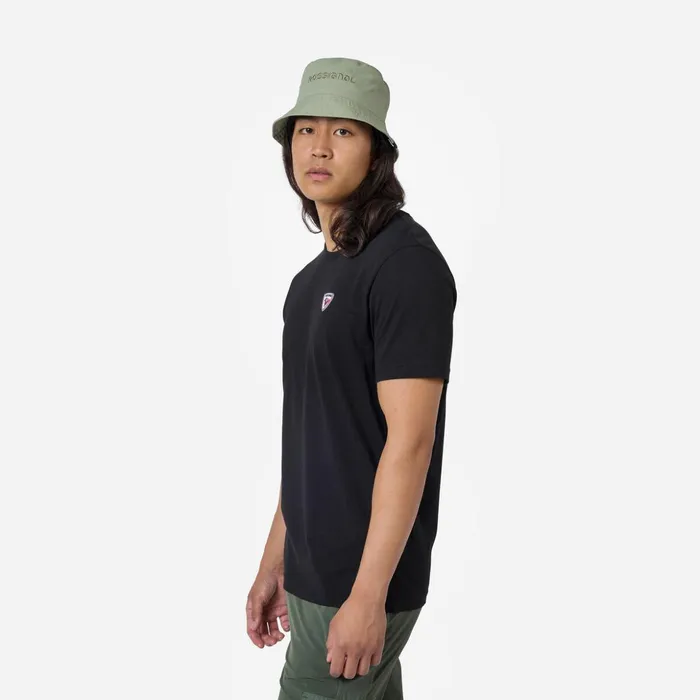 Men Men039s Logo Plain Tee Black200 Rossignol Polos and Tees