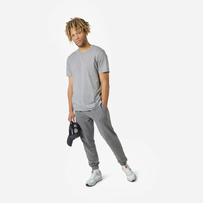 Men Men039s Logo Plain Tee Heathergrey280 Rossignol Polos and Tees