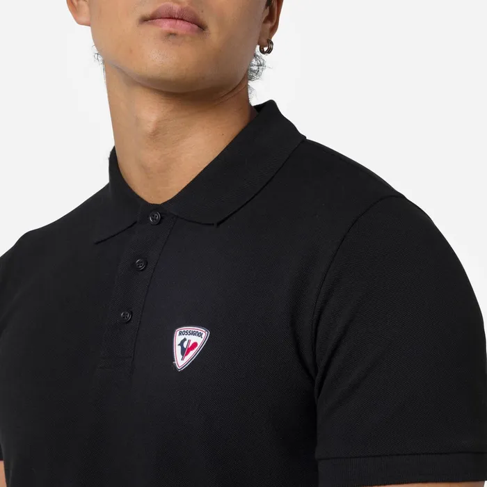 Men Men039s Logo Polo Black200 Rossignol Polos and Tees