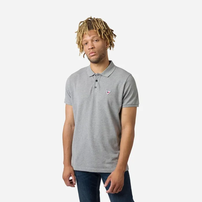 Men Men039s Logo Polo Heathergrey280 Rossignol Polos and Tees