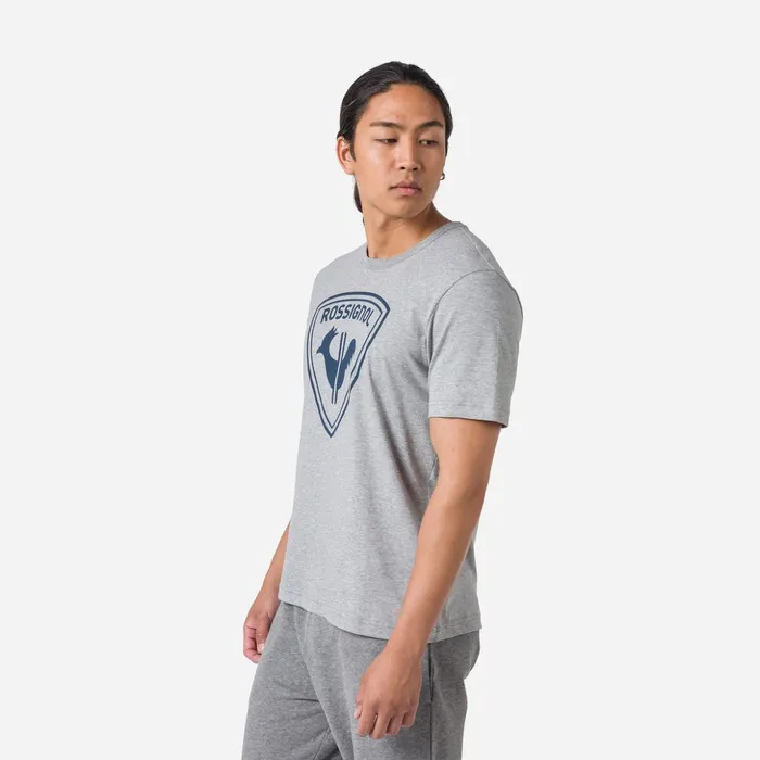 Men Men039s Logo Tee Heathergrey280 Rossignol Polos and Tees
