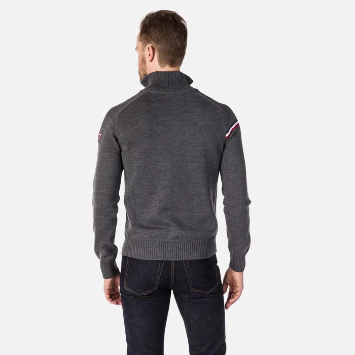 Men Men039s Major HalfZip Sweater Heathergrey280 Rossignol Sweatshirts and Pullovers