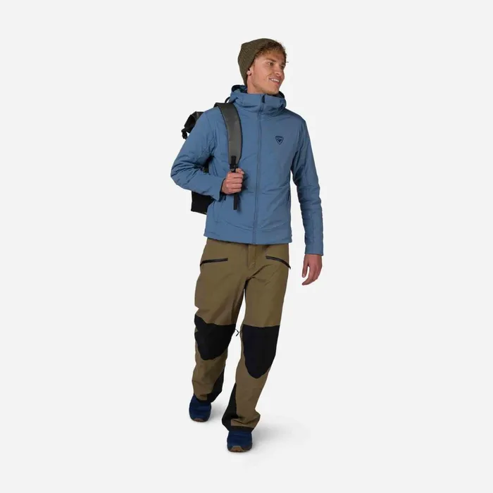 Men Men039s Opside Hoodie Jacket Blue Rossignol Softshell and Lightweight Jackets