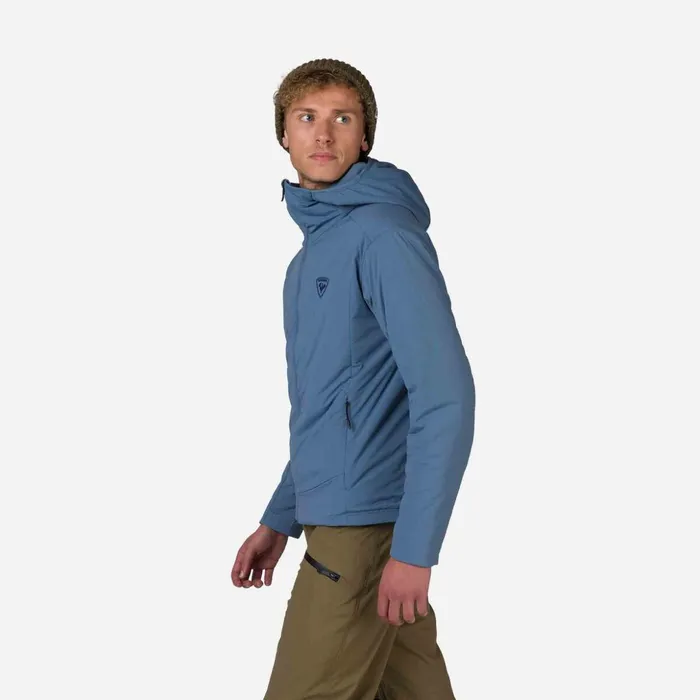 Men Men039s Opside Hoodie Jacket Blue Rossignol Softshell and Lightweight Jackets