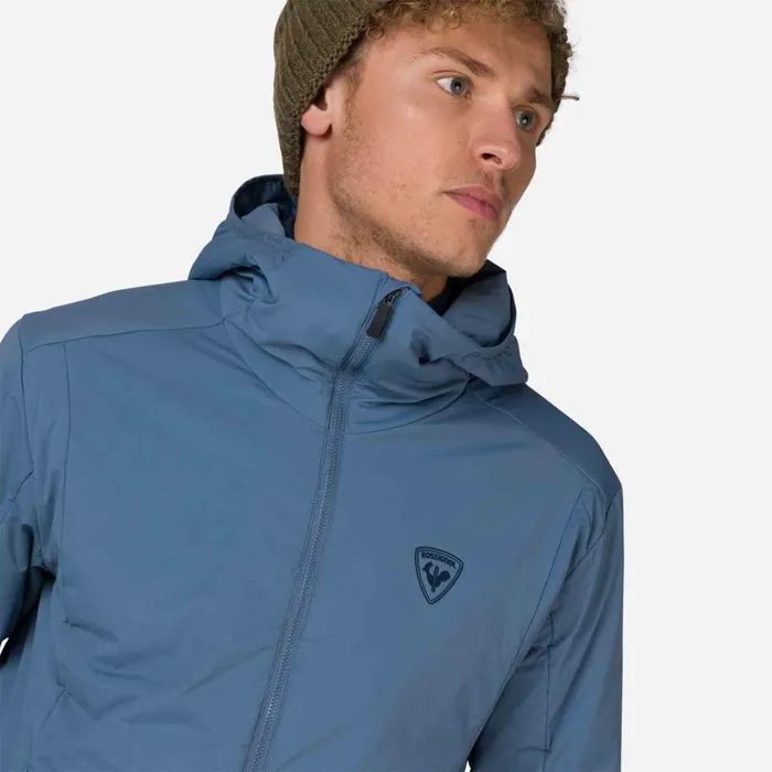 Men Men039s Opside Hoodie Jacket Blue Rossignol Softshell and Lightweight Jackets