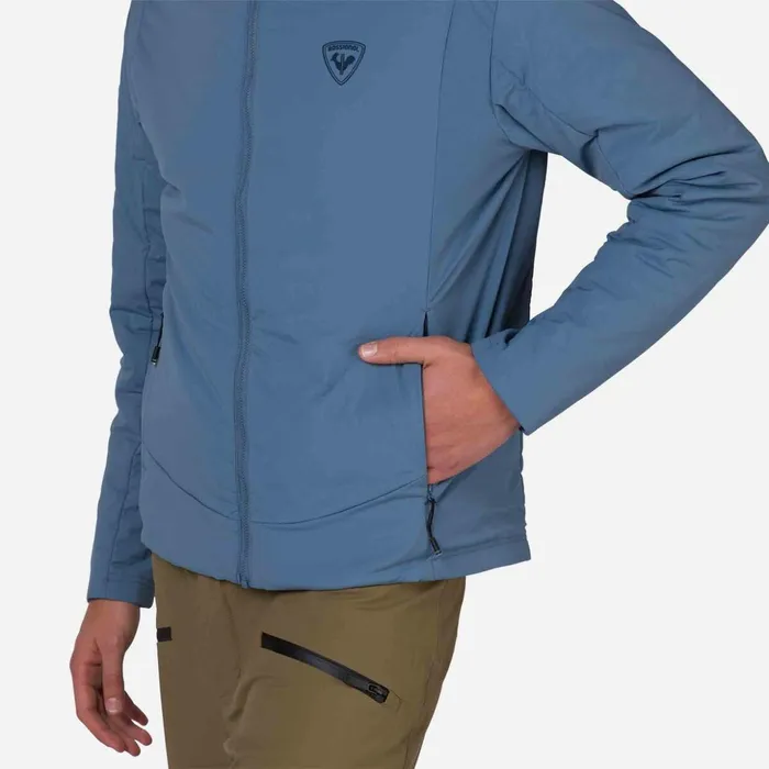 Men Men039s Opside Hoodie Jacket Blue Rossignol Softshell and Lightweight Jackets