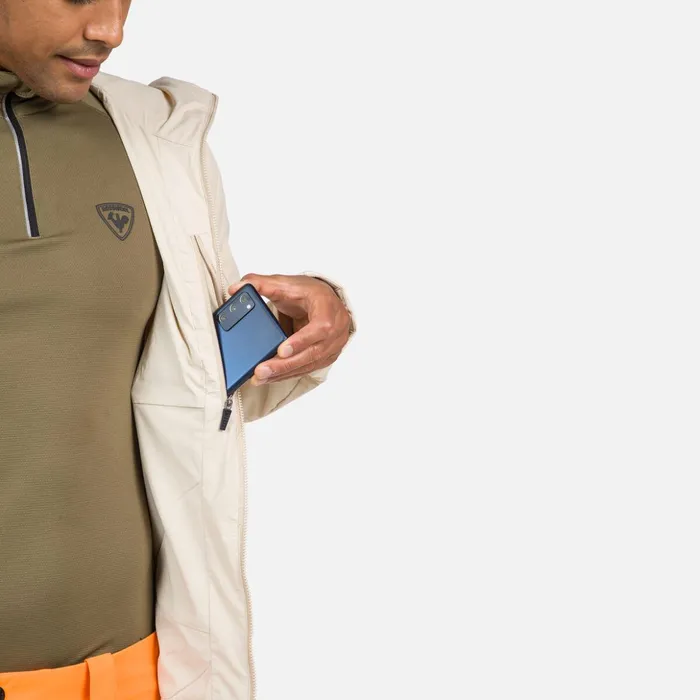Men Men039s Opside Hoodie Jacket Fog Rossignol Softshell and Lightweight Jackets