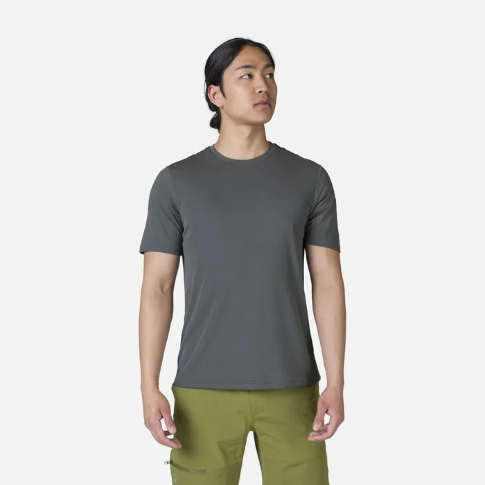 Men Men039s Plain Hiking Tee Onyxgrey Rossignol Polos and Tees