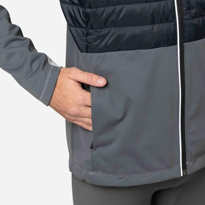 Men Men039s Poursuite Warm Jacket Onyxgrey Rossignol Softshell and Lightweight Jackets