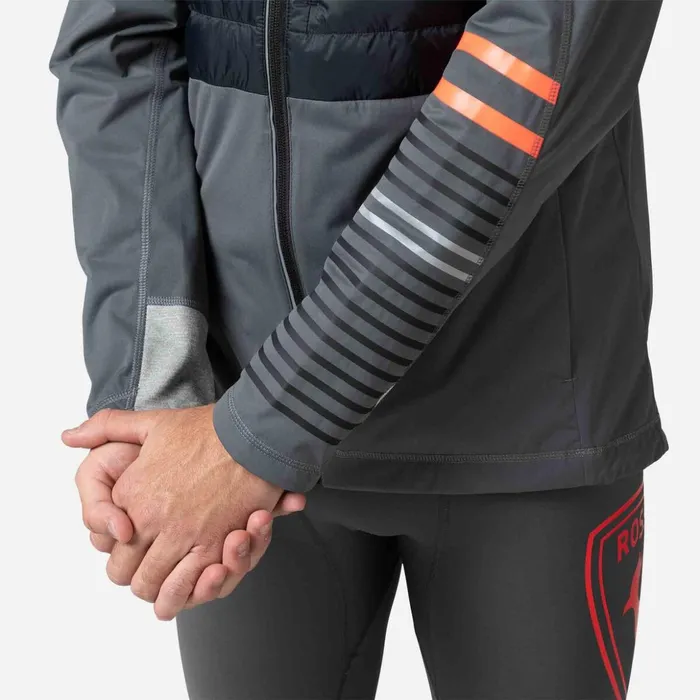 Men Men039s Poursuite Warm Jacket Onyxgrey Rossignol Softshell and Lightweight Jackets