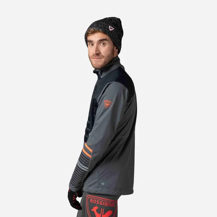 Men Men039s Poursuite Warm Jacket Onyxgrey Rossignol Softshell and Lightweight Jackets