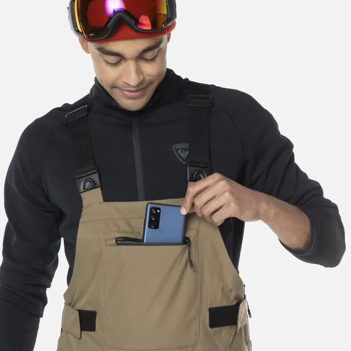 Men Men039s SKPR 3L Ayr Bib Pants Fig Rossignol Ski Pants
